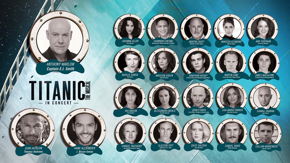 Titanic the Musical: In Concert Full Cast Announced