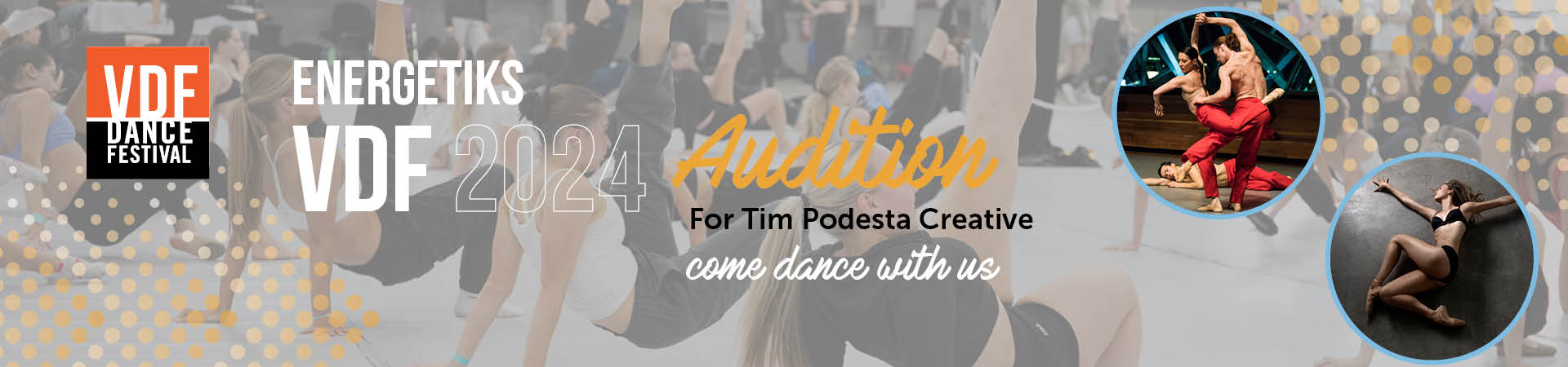 Tim Podesta Creative Auditions at VDF24